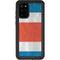 Costa Rican Flag Distressed Galaxy S20 Plus Waterproof Case